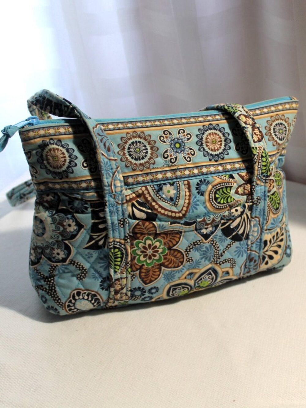 Vera Bradley Little Betsy Bag in Bali Blue